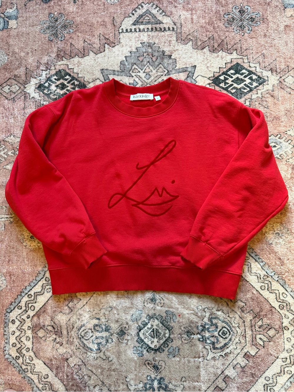 Lise Eldridge Red Sweatshirt, Limited Edition (L)